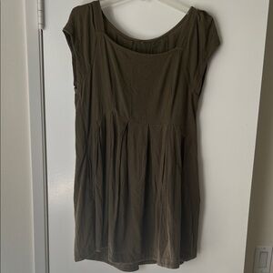 FREE PEOPLE 💚 Women's Olive Green Dress Sz S